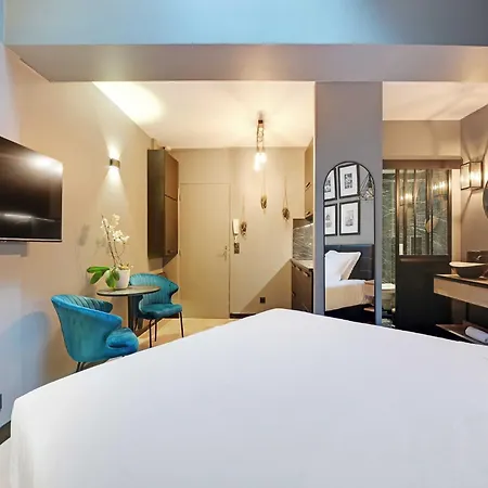 Charming -2p- Auteuil, Cleaning Included Appartamento *